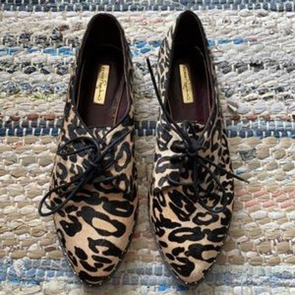 Report Signature Animal Print Lace Up Shoe 6 - Picture 1 of 6